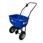 Carro sembrador fertilizador 27 litros Maracó con ruedas neumáticas