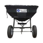 Carro sembrador fertilizador 56 kg Maracó con ruedas neumáticas y enganche - Imagen 3