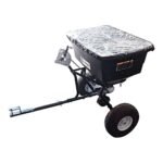 Carro sembrador fertilizador 114 kg Maracó con ruedas neumáticas y enganche