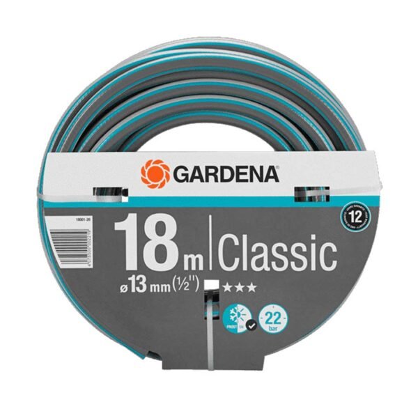 Manguera de 18 metros Gardena Classic 1/2" 13mm