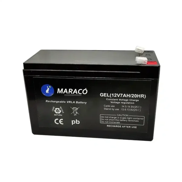 Batería 12V 7amp Gel Maracó®