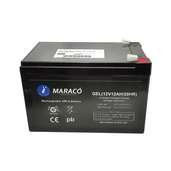 Batería 12V 12amp Gel Maracó®
