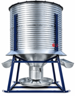 Silo comedero autoconsumo hacienda 2 mts x 2 mts 4 Toneladas