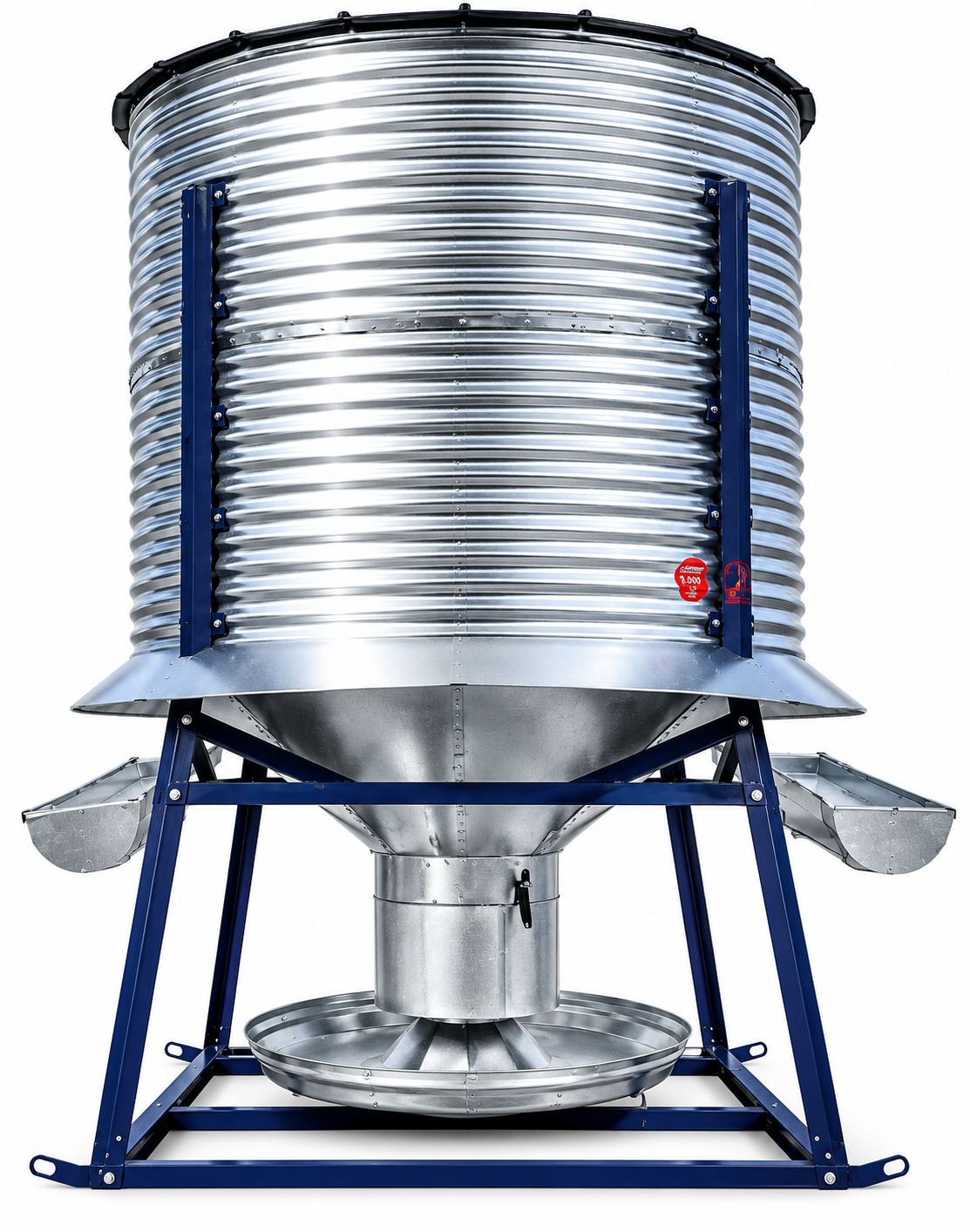 ChatGPT-Image-29-may-2026_-11_17_23 Silo comedero autoconsumo hacienda 2 mts x 2 mts 4 Toneladas - Imagen 1