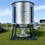 Silo comedero autoconsumo hacienda 2 mts x 2 mts 4 Toneladas - Imagen 2