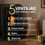 Pellet para calefacción bolsa 13 KG - Imagen 3