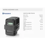 Batería Husqvarna BLI300 36V 9.4AMP - Imagen 2