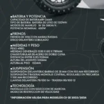 Moto eléctrica CFMoto Dirt Bike CX-2E azul - Imagen 7