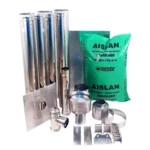 Kit de instalación Bosca a pellet horizontal para exterior 80mm x 4 mts