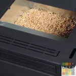 Calefactor a pellet Bosca Black Vision Burdeo 9,1 kW - Imagen 4
