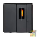 Calefactor Bosca a pellet FIT+ Black Vision Charcoal