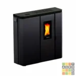 Calefactor Bosca a pellet FIT+ Black Vision Charcoal - Imagen 6