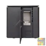 Calefactor Bosca a pellet FIT+ Black Vision Charcoal - Imagen 8