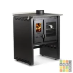 Cocina a Leña Bosca Ares 70 Charcoal - Imagen 2
