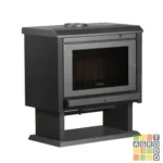 Calefactor a Leña Bosca Gold 800 Black Vision Charcoal 11000 calorías - Imagen 5