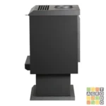 Calefactor a Leña Bosca Gold 800 Black Vision Charcoal 11000 calorías - Imagen 4
