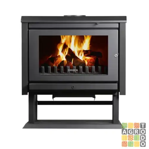08625_0 Calefactor a leña Bosca Gold 800 Charcoal 11000 calorías - Imagen 1
