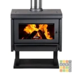 Calefactor a leña Bosca Gold Wide Charcoal 8600 calorías