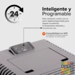 Calefactor a pellet Bosca Hera+ Rojo 9kW - Imagen 4