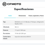 Vehículo Todoterreno Utilitario CFMoto UTV1000 UForce Azul - Imagen 6
