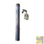 Bomba sumergible 4 pulgadas Fema 2 HP con tablero