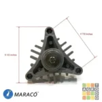 Carcasa de Torreta Compatible Maracó Poulan/Husqvarna 3 Puntas - Imagen 3