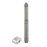 Bomba sumergible 4 pulgadas 220V 0.75HP con tablero