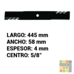 Cuchilla Oregon 17-1/2" 5/8" Original 96 382 - Imagen 2