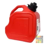 Bidón homologado con pico vertedor 5 litros rojo