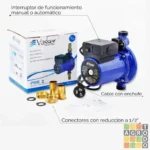 Bomba Presurizadora Vasser Pre2 Hasta 3 Baños 220V 1.4HP 50l/m 11 metros - Imagen 3