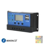 Regulador de Carga Solar PWM 12V/24V 30A