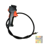 Cable con acelerador con palanca motoguadaña compatible Honda GX35 4T