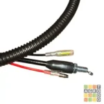 Cable con acelerador con palanca motoguadaña compatible Honda GX35 4T - Imagen 3