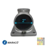 Codo de salida compatible motobomba 2" Maracó - Imagen 4