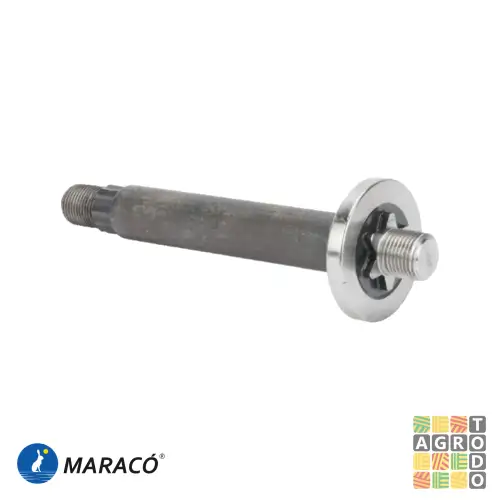 01246 Eje de torreta MTD 169 mm - 6 puntas - Imagen 1