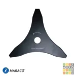 Cuchilla eje 1" para motoguadaña 25.4 mm 3 puntas