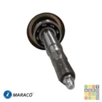 Eje de torreta 145mm Husqvarna/Poulan 42/46 Con bolilleros 4 Puntas