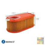 Filtro de aire Briggs & Stratton ovalado Motor Vertical 775-850-875EX - Imagen 2