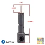 Inyector Diesel largo para motor Simil Honda 10HP - Imagen 3