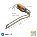 Resistencia Eléctrica Curva | Termotanque Solar a Presión - Imagen 2