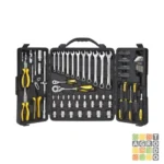 Juego de Tubos y Herramientas Stanley | 110 Piezas – 1/4” y 1/2”