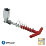 Llave Sacabujías Larga Tipo T | Regulable 16 mm